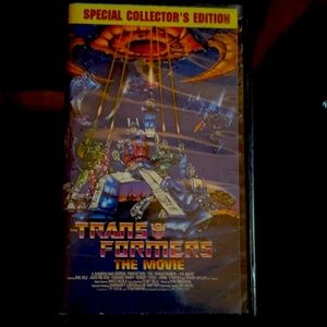 Trans🗿Formers VHS Movie